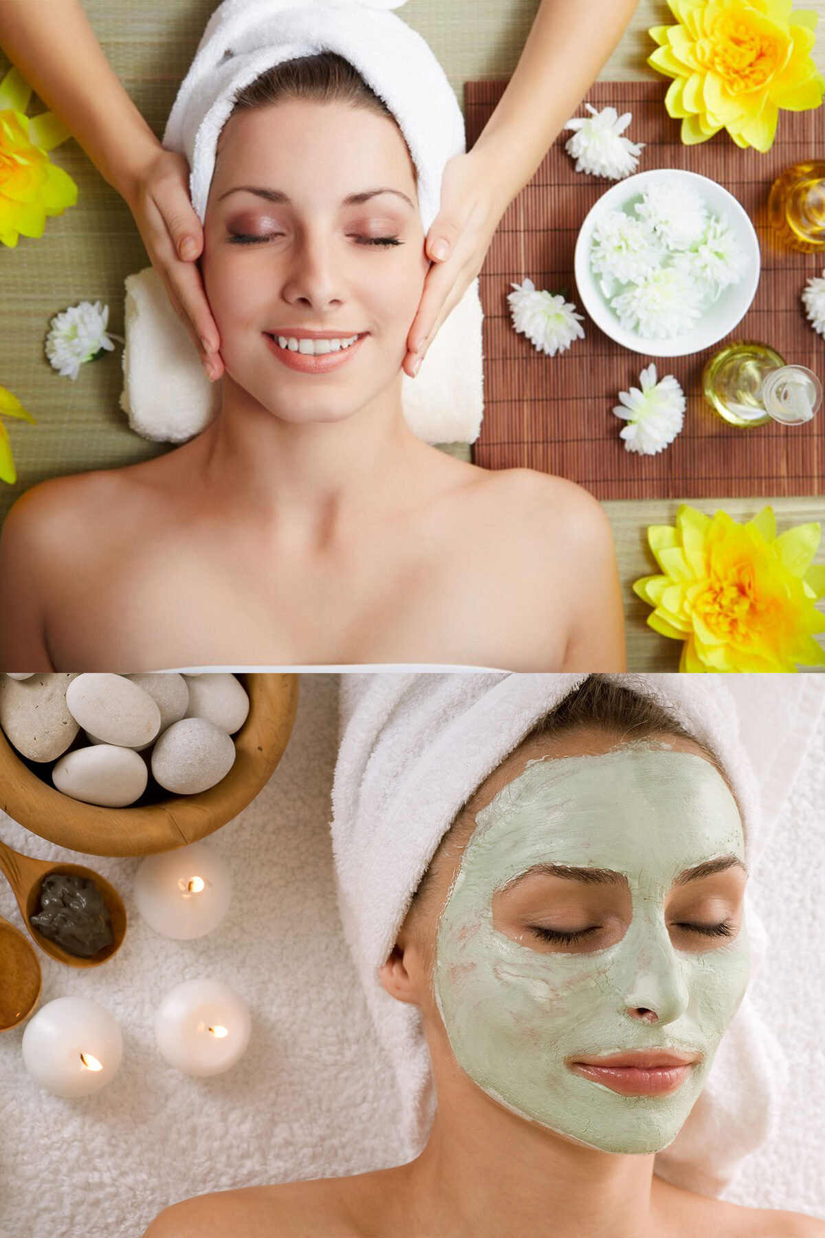 Facial treatment at David Salons